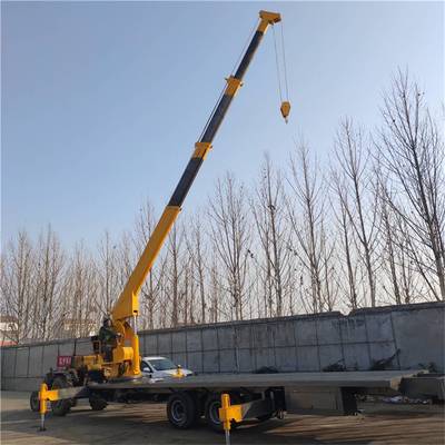 農(nóng)機革新新標桿 德建多功能拖拉機自備吊與清障車